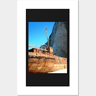 Zakynthos Shipwreck Posters and Art